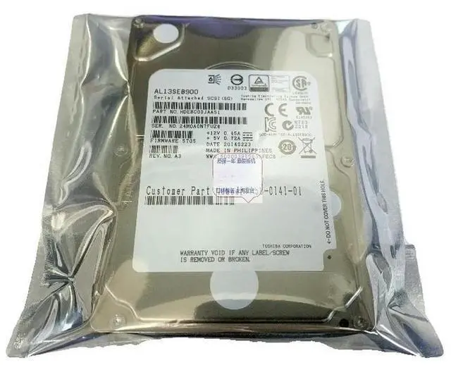 Main image of AL13SEB900 900G 10K SAS 2.5 inch server hard drive