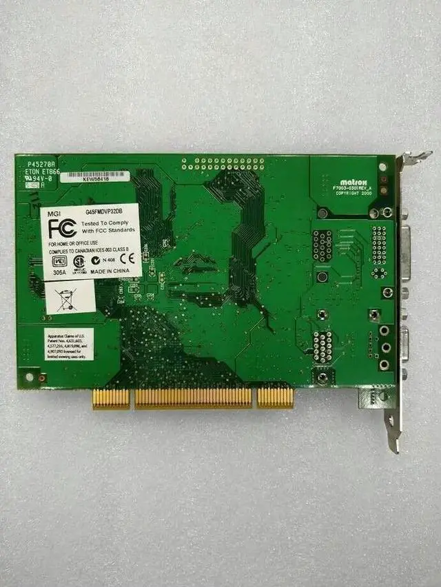 Alt view image 3 of 3 - For Matrox F7003-0301REV A ETON ET866 Workstation G45