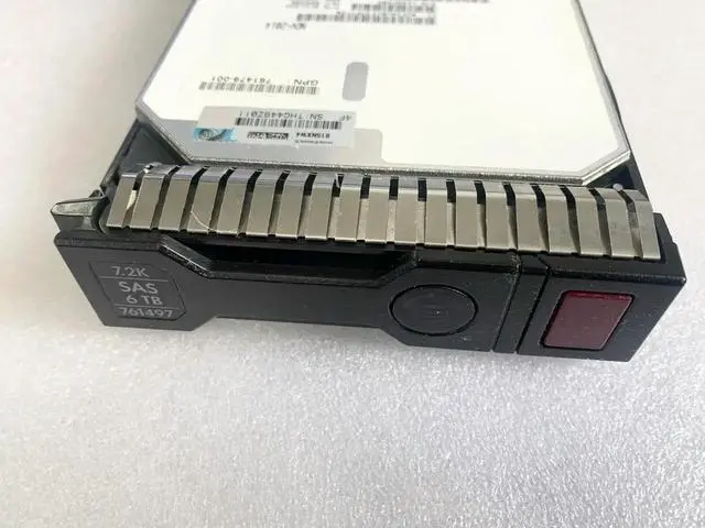 Alt view image 2 of 6 - 782669-B21 761497-001 6T SAS 6G 7.2K 3.5 inch server hard drive