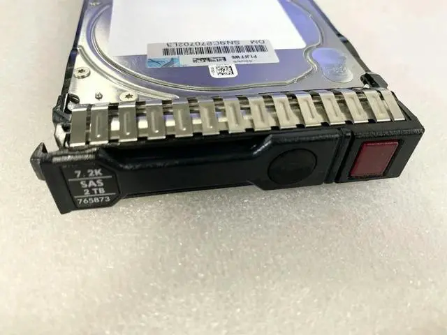 Main image of 765466-B21 765873-001 2T SAS 7.2K 12G 2.5 Hard Drive G9 G10 2TB