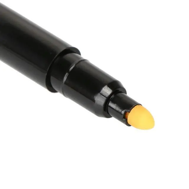 Alt view image 4 of 4 - 2pcs Ink Currency Detector Portable Mini Banknotes Checkering Tools Lightweight Banknotes Tester Pen Graffiti for Euro Pound