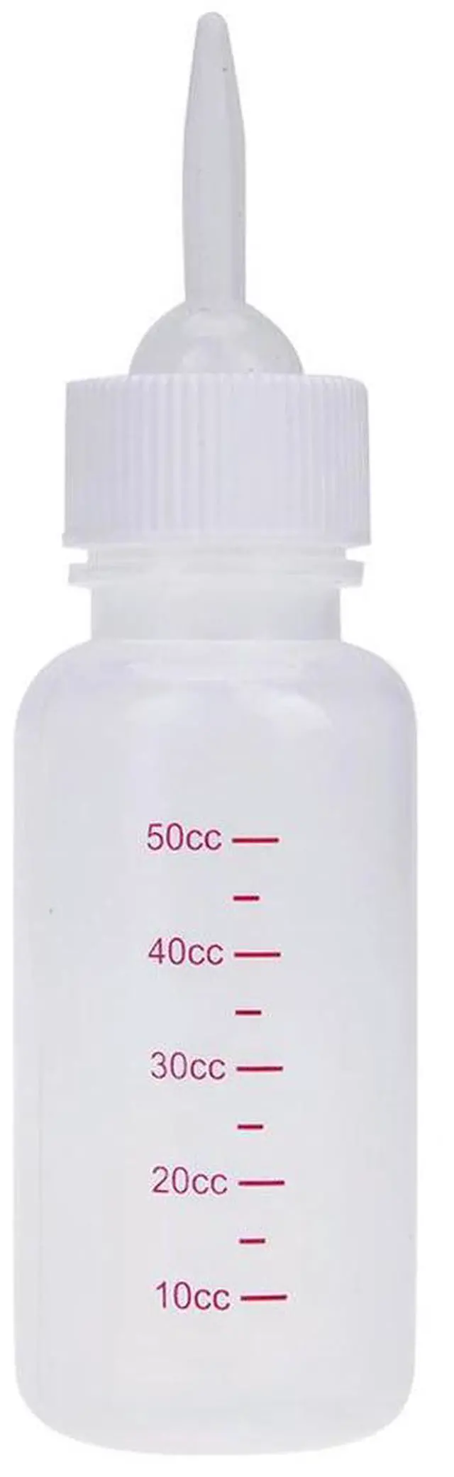 Alt view image 4 of 4 - 50ml Pet Milk Dispenser Silicone Pet Nursing Bottle Dog Cat Pet Feeder for born Kittens Puppies Rabbits