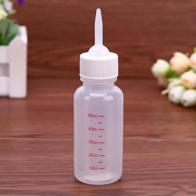 Alt view image 3 of 4 - 50ml Pet Milk Dispenser Silicone Pet Nursing Bottle Dog Cat Pet Feeder for born Kittens Puppies Rabbits