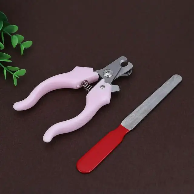 Alt view image 3 of 4 - Dog Toe Care Tools Professional Ergonomic Design Grooming Scissors Clippers or-Saving Convenient for Small Medium Pet Animals