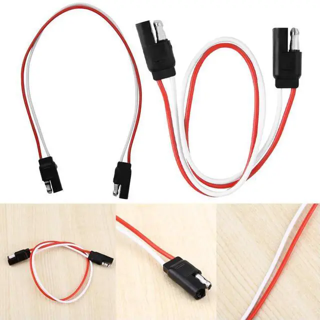 Main image of Flat Wire Connector Professional 2-Pin Plug Trailer Light Wiring Harness for Car Taillight Signal Synchronization Display