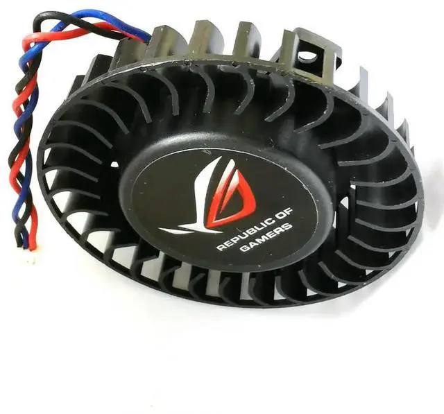 Alt view image 3 of 3 - T127015DM 12V 0.15A 3Pin 58mm 39x39x39mm Fan For 9600GT Graphics Card Cooler Cooling Fan HZDO