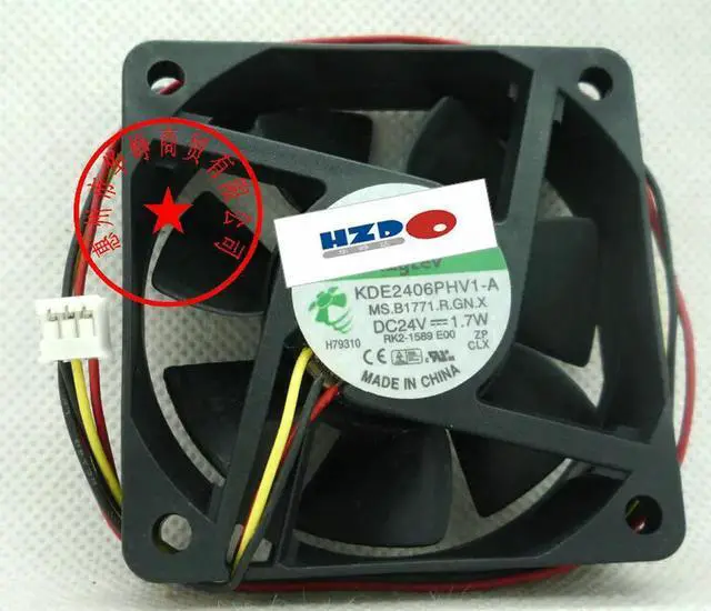 Main image of HZDO 6CM KDE2406PHV1-A 6015 24V 1.7W cooling fan