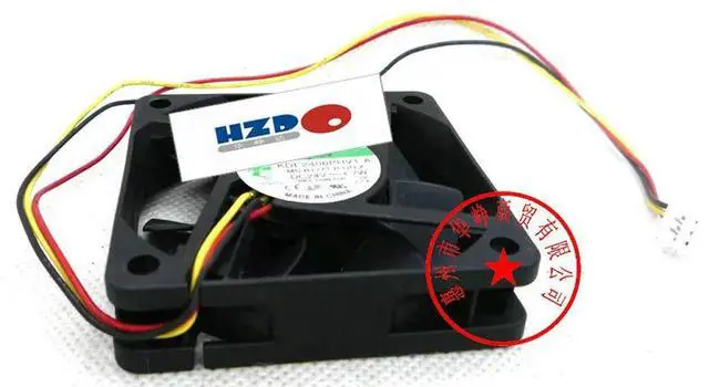 Alt view image 3 of 3 - HZDO 6CM KDE2406PHV1-A 6015 24V 1.7W cooling fan