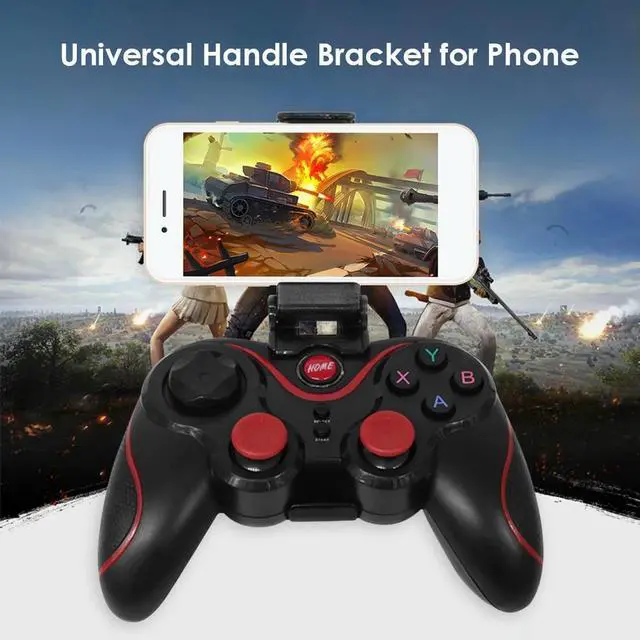 Alt view image 3 of 4 - Wireless Controller Gamepad Wireless Gamepad Mobile Holder Long Playtime phone Clip Holder Game Controller for IOS Android