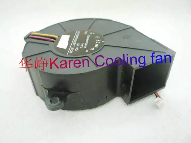 Alt view image 3 of 3 - l 7CM AB07012UX250301 -LEFT  7525 12V 0.55A 3WIER cooling fan xiexi HZDO