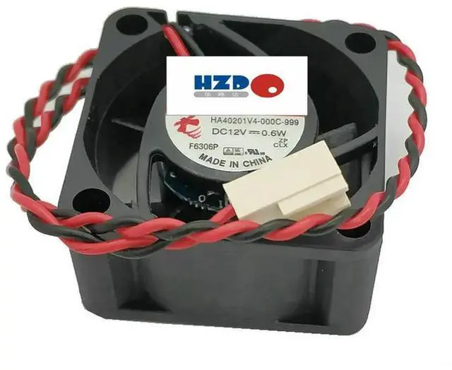 Main image of HZDO 4020 12V 0.6W HA40201V4-000C-999 2WIRE Cooling fan 40*40*20mm