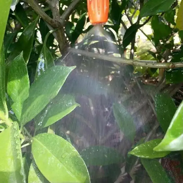 Alt view image 3 of 4 - 10pcs Micro Barbed Nozzle Adjustable Misting Sprinklers Plastic Portable Multi-function  Gardening Watering System Tools