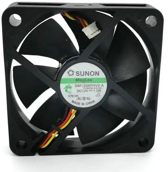 Main image of GM1206PHV2-A DC12V 1.0W 60x60x15MM 6cm 3Lines Alarm Signal Cooling fan HZDO