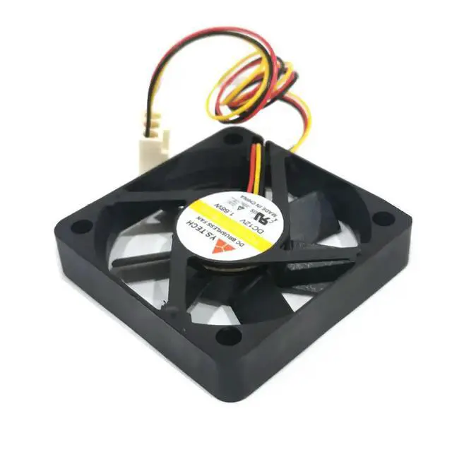 Alt view image 3 of 3 - FD1250107B-1A 5010 12V  3wire Cooling fan 50*50*10mm