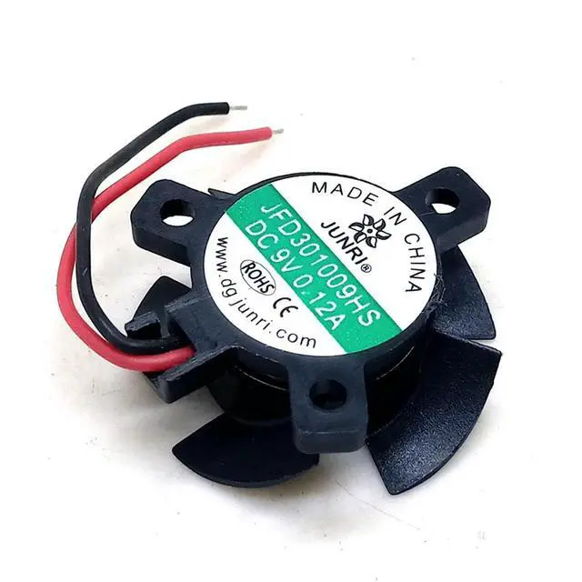 Alt view image 2 of 3 - JFD301009SH DC9V 0.12A 2Lines Cooling Fan laptop