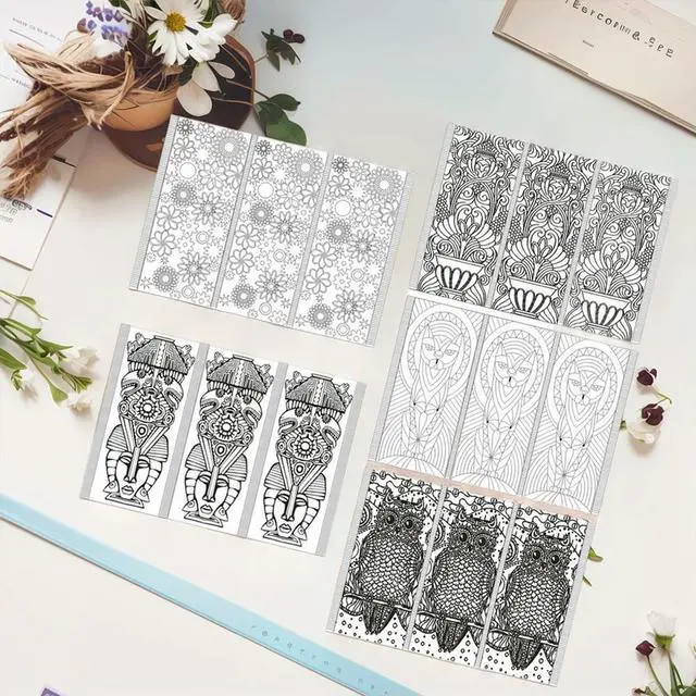 Alt view image 3 of 4 - 5 Pcs Outdoor Lamp Decal Decorative Sticker Atmosphere Lamp Sticker for Portable Camping Lantern Flashlight Decor