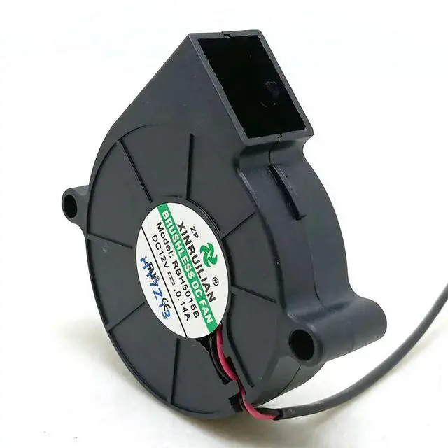 Alt view image 3 of 3 - RBH5015B DC12V 0.14A 50*15MM 2LInes for 3D Printer Blower cooling fan
