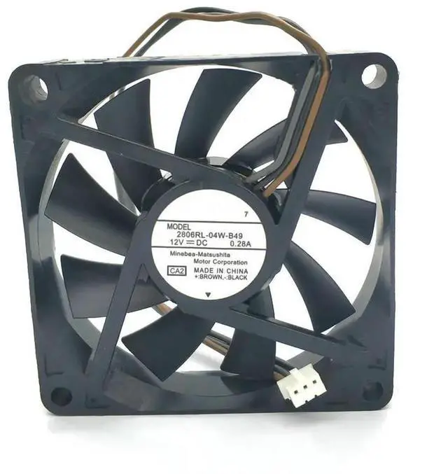 Main image of 7cm 2806GL-04W-B59 7015 12V 0.30A Cooling Fan 70*70*15mm hzdo