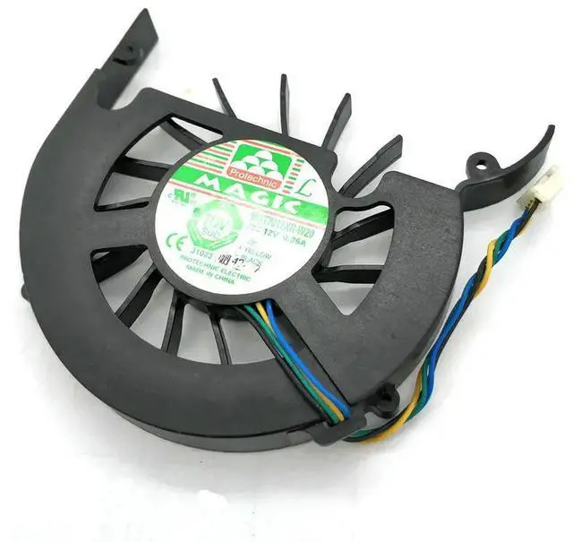 Main image of FOR MAGIC MGT7012XR-W20 Graphics / Video Card VGA Cooler Fan Replacement 12V 0.35A 4Wire 4Pin Connector HZDO