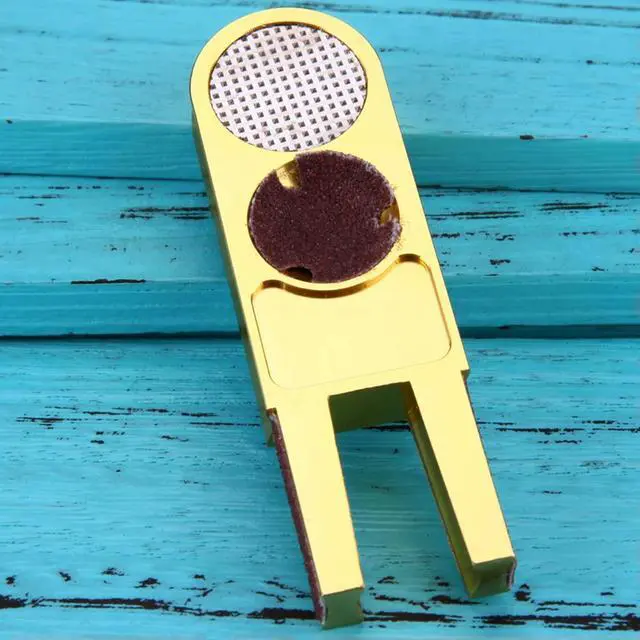Alt view image 3 of 4 - U Shaped Cue Tip Trimmer Multi-Function Billiards Pool Cue Tip Sharper Tool l Cue Tip Sander Billiard Accessories