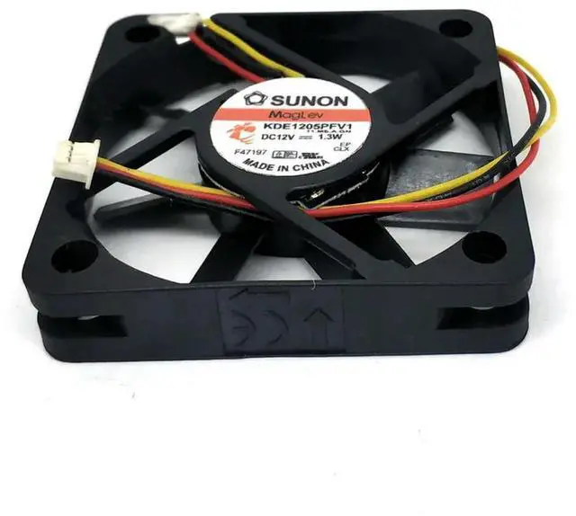 Alt view image 2 of 3 - KDE1205PFV1 5010 12V cooling fan 50*50*10mm 3wire for hzdo