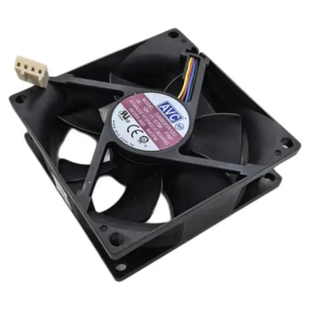 Alt view image 2 of 3 - 8cm DS08025R12U 8025 12V 0.7A Cooling fan DS08025R12UP026