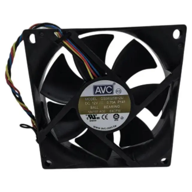 Alt view image 3 of 3 - 8cm DS08025R12U 8025 12V 0.7A Cooling fan DS08025R12UP026