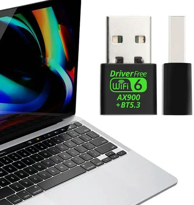 Main image of USB 6 Bluetooth-Compatible 5.3 Adapter Wireless Network Card 900Mbps Mini USB Dongle Driver Free for PC/Laptop/Desktop