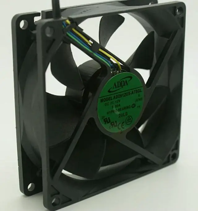Alt view image 2 of 2 - AD0912UX-A7BGL 9225 12v 0.5a 4wire cooling fan