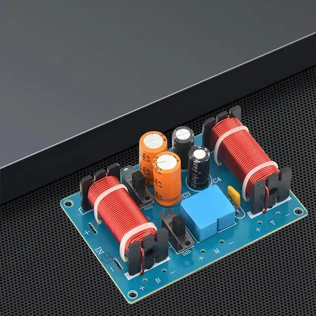 Main image of 150W Audio Speaker Frequency Divider Module Treble Midrange Bass 3 Ways Audio Filter Circuit Board for 4-11in Speaker Upgrade