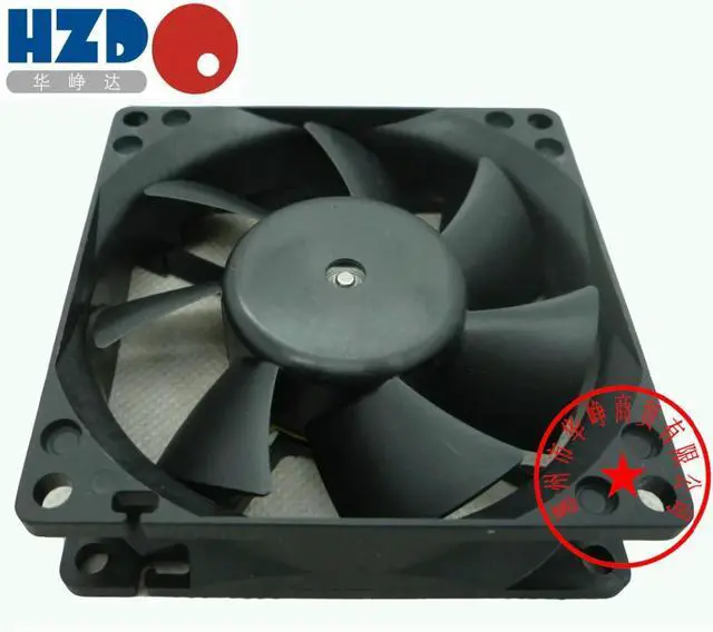 Alt view image 2 of 3 - 8CM FBA08A24H 8025 24V 0.15A Cooling Fan