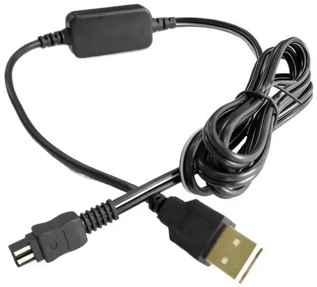 Alt view image 2 of 7 - 1 PC USB Adapter Power Cable AC-L200 AC-L25A AC-L25B AC-L25C USB Power Supply Adapter Charger Cord for NEX-VG20H DCR-DVD103