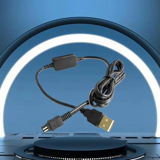 Alt view image 4 of 7 - 1 PC USB Adapter Power Cable AC-L200 AC-L25A AC-L25B AC-L25C USB Power Supply Adapter Charger Cord for NEX-VG20H DCR-DVD103