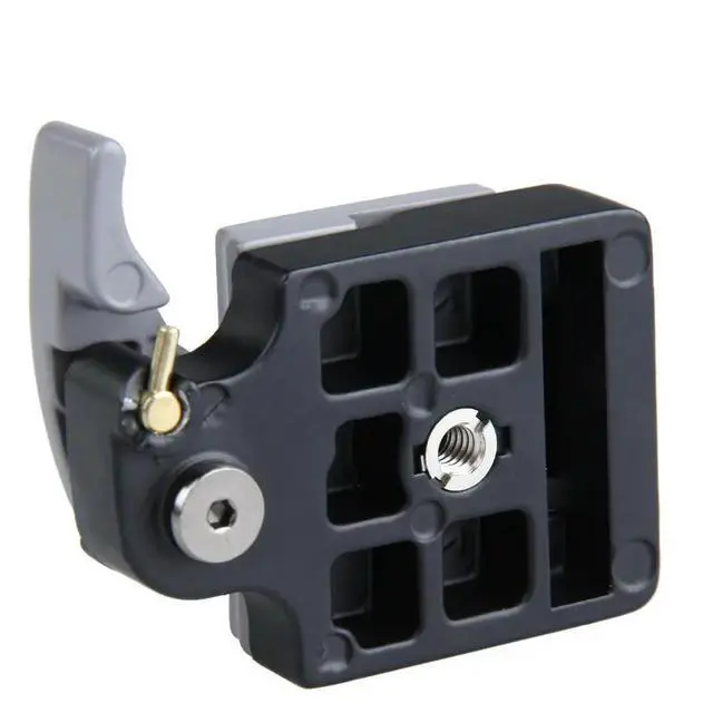 Alt view image 2 of 7 - 1/4in Camera Quick Mount Seat Universal l Camera Quick Release Plate with Manfrotto 200PL-14 Compat Plate Tripod Accessories
