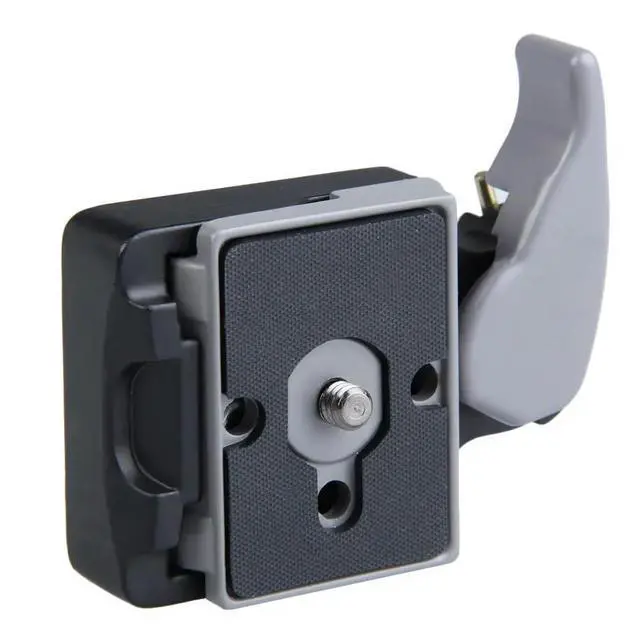 Alt view image 4 of 7 - 1/4in Camera Quick Mount Seat Universal l Camera Quick Release Plate with Manfrotto 200PL-14 Compat Plate Tripod Accessories