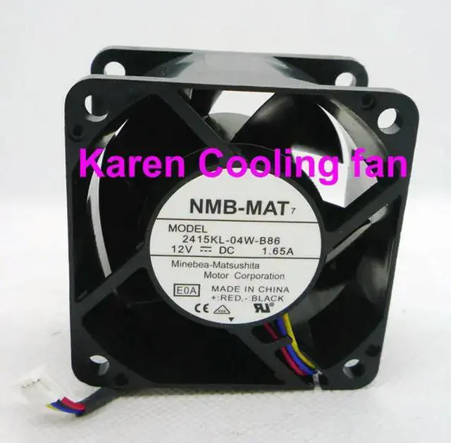 Main image of 6cm 6038 2415KL-04W-B86 12V 1.65A 4wire Server Fan