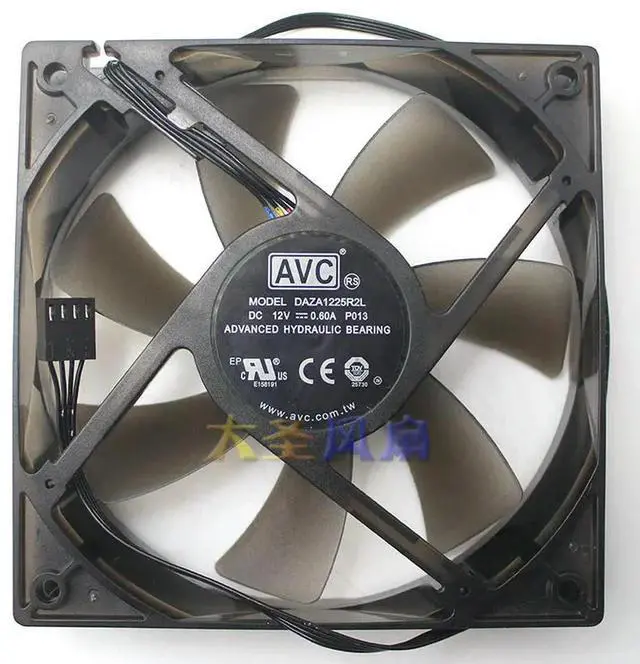 Main image of DAZA1225R2L DC12V 0.60A 120x120x25MM 4Lines PWM 2500 RPM Computer cooling fan
