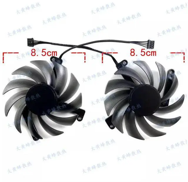 Alt view image 2 of 3 - the Cooling Fan for PELADN GeForce RTX3060 RTX3060ti 8GB Graphics Video Card