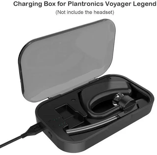 Alt view image 4 of 7 - Portable Wireless Bluetooth-compatible Headset Charge Case for Plantronics Voyager Earphone Excellent Craftsmanship Well
