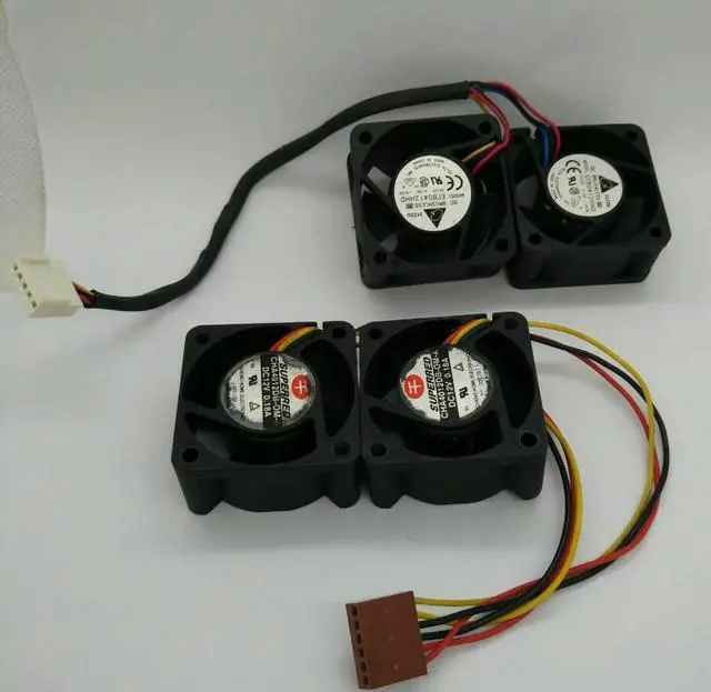 Alt view image 2 of 2 - 4020 12V 0.15A EFB0412HHD-F00 Cooling Fan (set for 2pcs) CHA4012DB-OM-A 0.18a