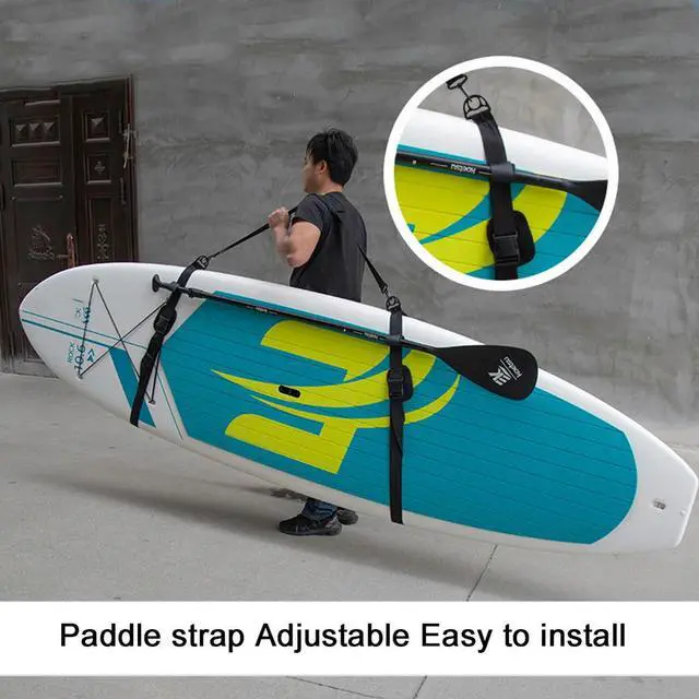 Alt view image 3 of 4 - Portable Surfboard Shoulder Carry Sling Adjustable Surfboard Shoulder Strap Stand Up Surf Paddle Board Carrier Accessories