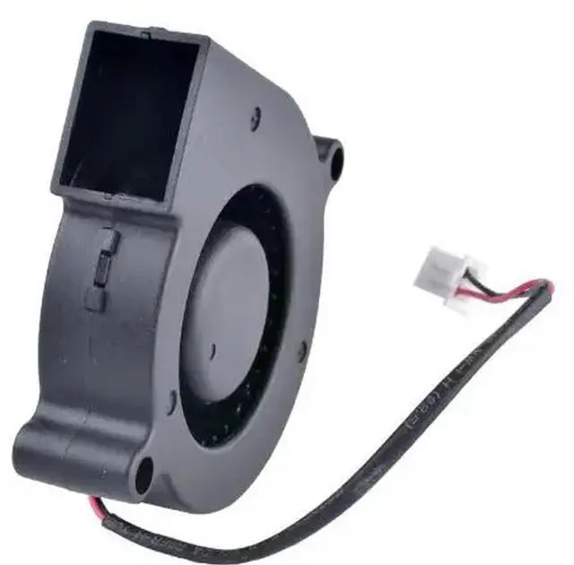 Alt view image 3 of 3 - HZDO RBH5015B 50x50x15mm 5015 5cm 50mm 12V 0.14A Micro Centrifugal Turbine Blower Cooling Fan