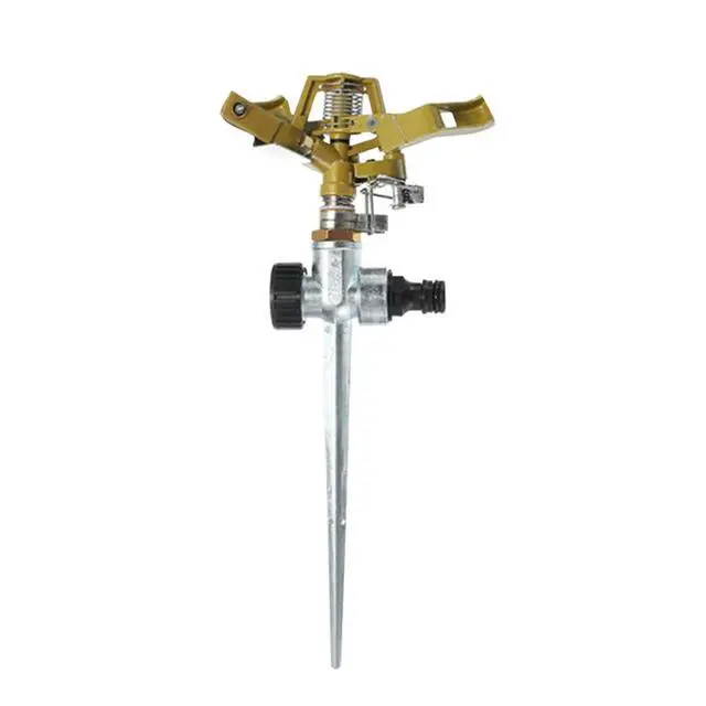 Alt view image 2 of 7 - 1/2/3/4pcs Professional Garden l Sprinkler 360 Degree Adjustable Rotating Water Nozzle Impulse Sprayer For Irrigation System