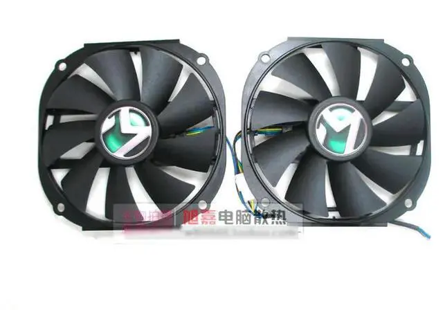 Alt view image 2 of 2 - for MAXSUN RX580 Graphics Video card cooling fan 1Set