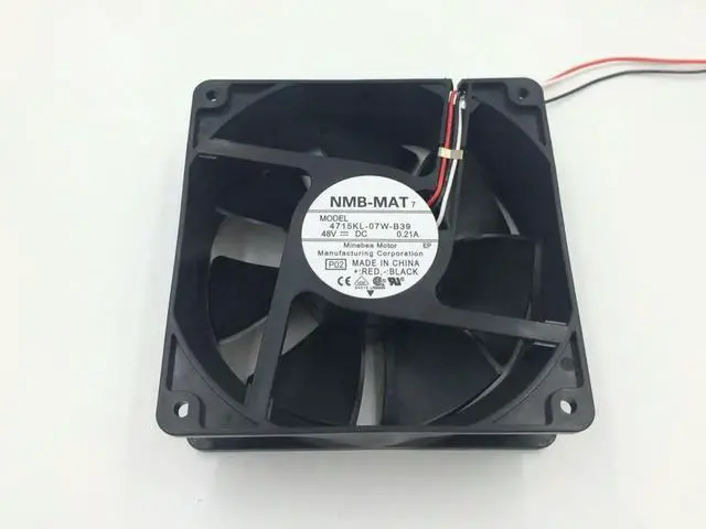 Main image of 4715KL-07W-B39 -P02 12038 48V 0.21A 3wire cooling Fan 120*120*38MM
