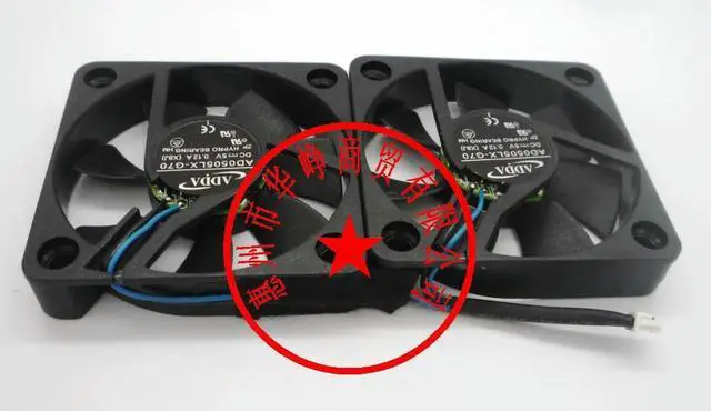 Main image of 5010 5V 0.12A AD0505LX-G70  SET FOR 2PCS  Cooling fan 50*50*10mm