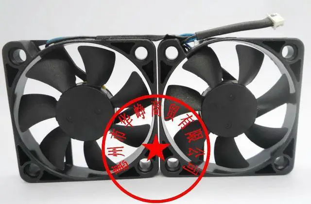 Alt view image 2 of 3 - 5010 5V 0.12A AD0505LX-G70  SET FOR 2PCS  Cooling fan 50*50*10mm