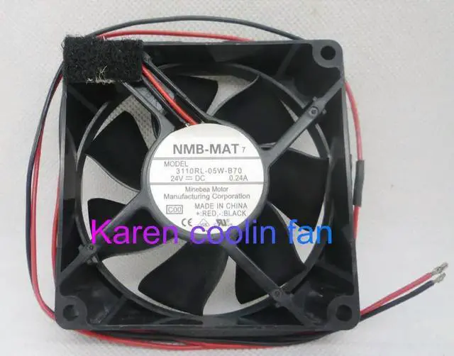 Main image of 8CM 3110RL-05W-B70 8025 24V 0.24A 2WIRE Cooling Fan