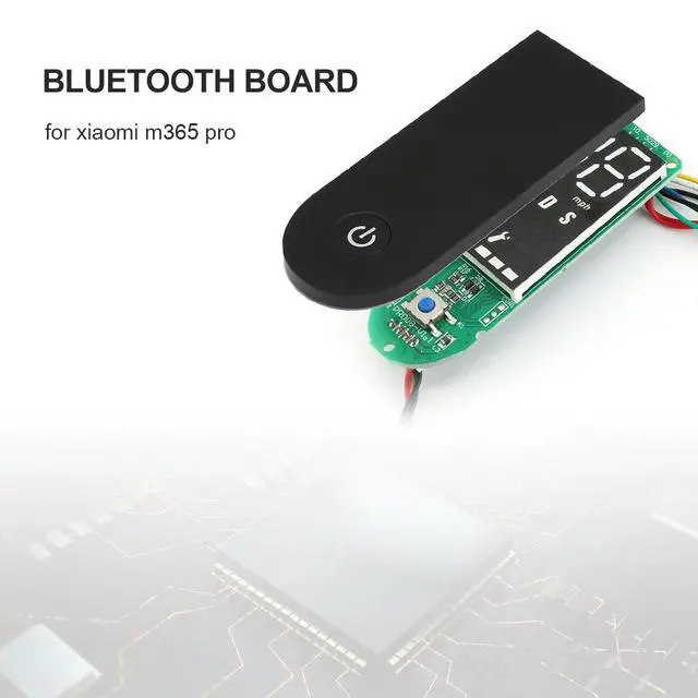 Alt view image 6 of 7 - Protective Cover Board Panel Electric Display Dash Circuit Lightweight Element Decoration for M365 Pro Electric Scooter