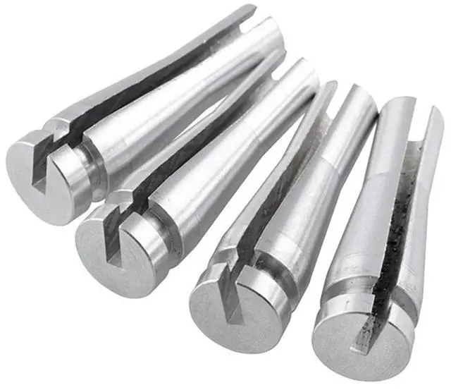 Alt view image 6 of 7 - Door Cable Repair Kit Aluminum Alloy Latch Lock Cable Ends Silver for Ford Expedition Excursion Navigator Ranger